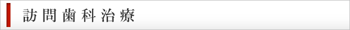 訪問歯科治療